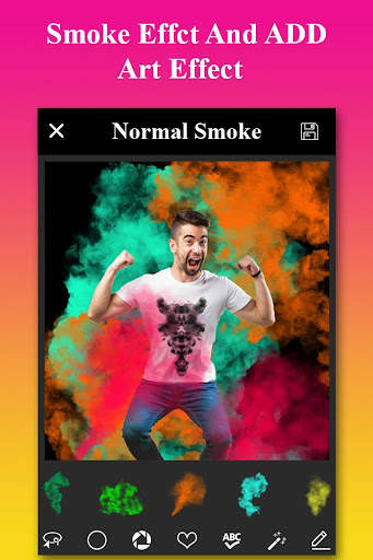 Smoke Effect PhotoFramePhotoed screenshot 3