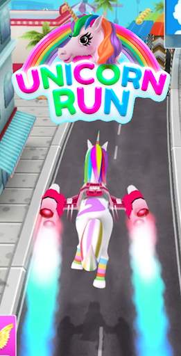 Unicorn Magical Pony Run screenshot 2