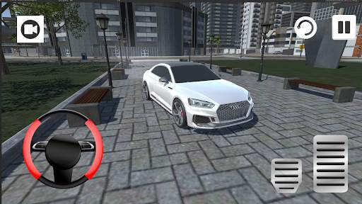 Audi RS5 Driving Simulator स्क्रीनशॉट 3