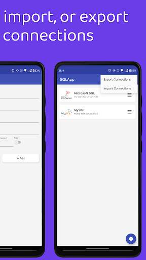 SQLApp SQL Client MsSQL, MySQL screenshot 6