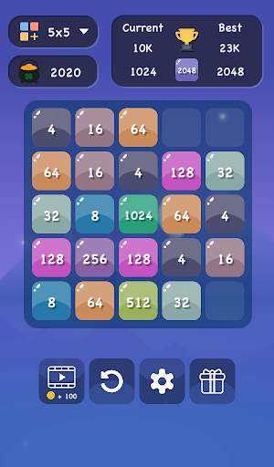 2048 Classic: Number Block Puzzle & Merge Game screenshot 9