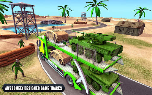 US Army Truck Transport Games screenshot 2