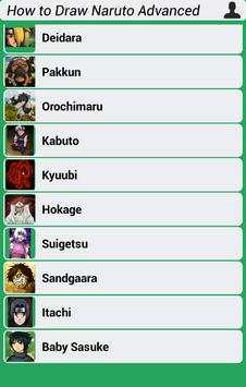 How to Draw Naruto Advanced screenshot 3