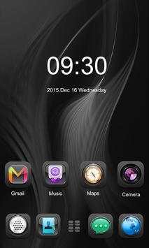 Dark  GO Launcher Theme screenshot 2
