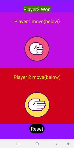 The Rock Paper Scissor Game screenshot 3