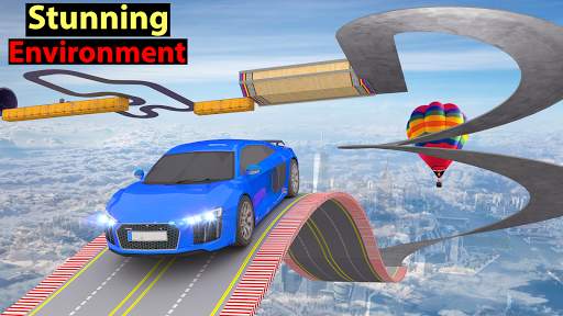 Mega Ramp GT Car Racing Stunts : Impossible Track screenshot 5