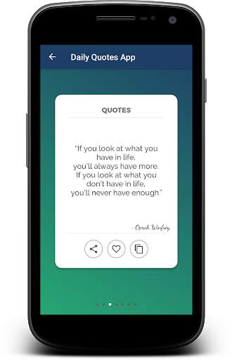 Daily Quotes App screenshot 2