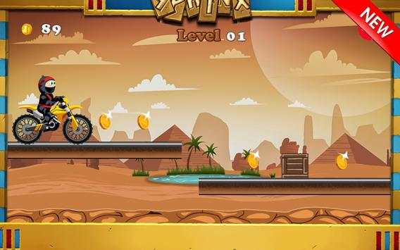Ninja Moto Clumsy screenshot 2