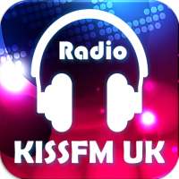 Radio KISS FM UK live UK hits logo