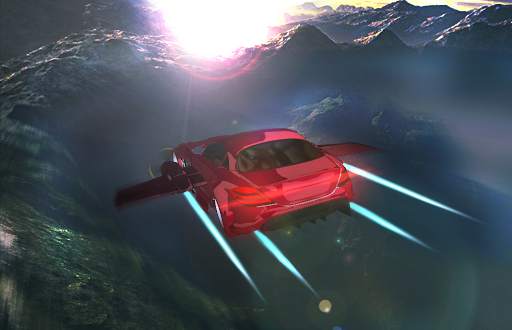 Flying Car Futuristic City स्क्रीनशॉट 7