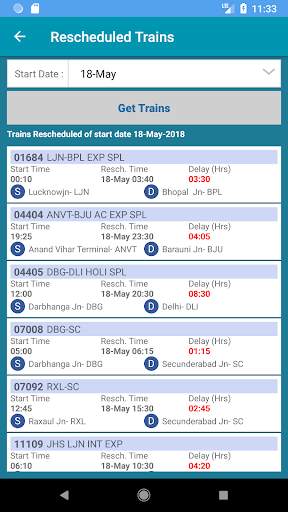 NTES - for RAIL SAARTHI screenshot 7