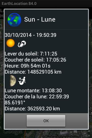 Suivi GPS EarthLocation screenshot 8