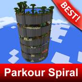 Parkour Spiral Map for Minecraft MCPE 1.0