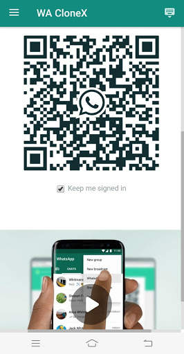 WA CloneX screenshot 1