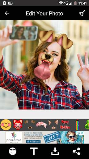 Selfie Camera - Photo Editor - Camera Effects‏ screenshot 1