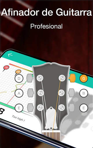 Simulador de guitarra con ritmo libre y juegos screenshot 13