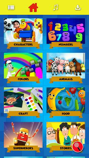 Kids Videos & Nursery Rhymes - скриншот 2