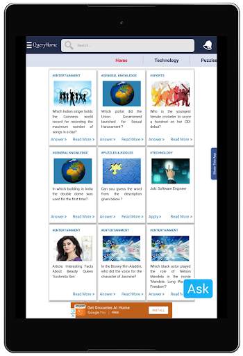 Question Answer App, QueryHome screenshot 10