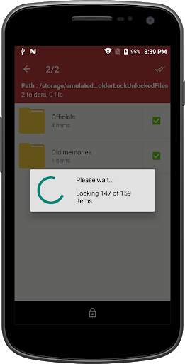 Lock your Folder - Folder hider скриншот 3