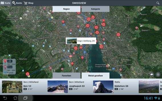 SWISSVIEW für Tablet screenshot 3