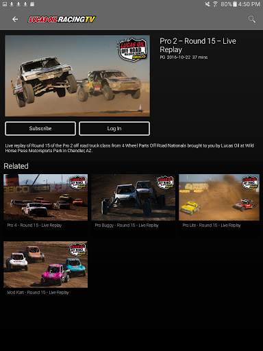 Lucas Oil Racing TV screenshot 8