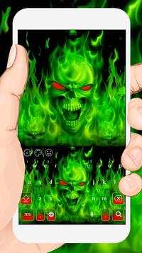 esqueleto de fuego verde screenshot 1