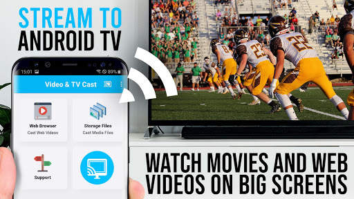 Video & TV Cast   Google Cast: Android TV Streamer screenshot 1