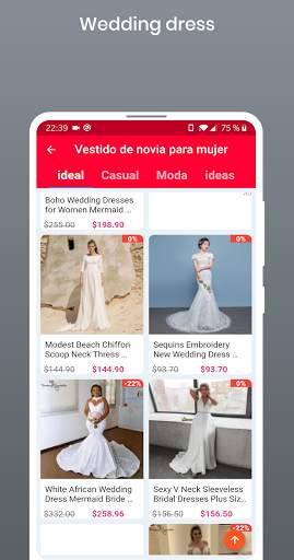 Wedding dresses online, bridesmaid dresses screenshot 3