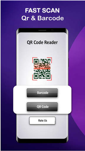QR Code Scanner With Flashlight & Barcode Scanner screenshot 1