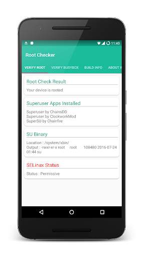 Root Checker screenshot 1