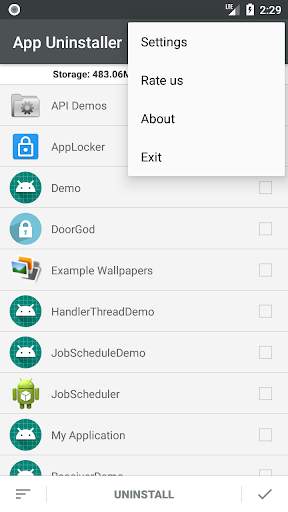 App Uninstaller 4 تصوير الشاشة