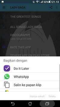 BEST SONG OF LADY GAGA 5 تصوير الشاشة