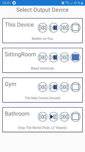BlueTunes remote controlled music player screenshot 3