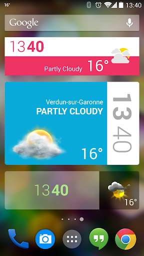 Beautiful Widgets Free screenshot 1