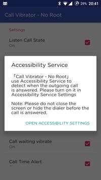 Call Vibrator(Lite) - No Root screenshot 1