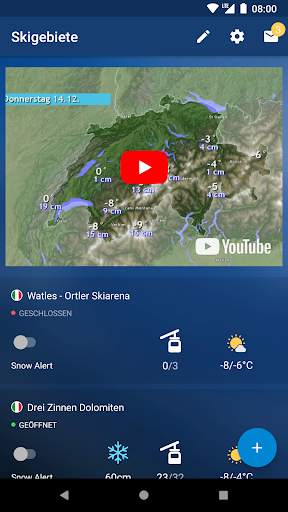 Schneehoehen Ski App screenshot 7