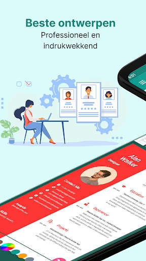 CV-maker en cv-bouwer - PDF screenshot 1