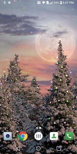 Snowfall Free Live Wallpaper screenshot 2