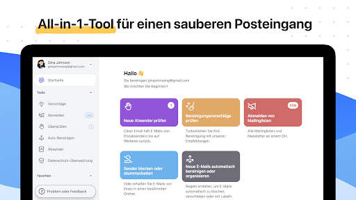 Clean Email – 1A-Posteingang screenshot 9