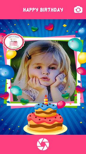 Happy Birthday Frame Camera screenshot 2