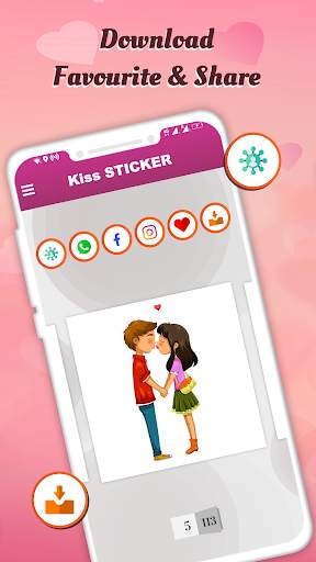Kiss GIF : Kiss Stickers For Whatsapp screenshot 3