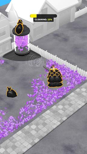 Leaf Blower—City Cleaning Game screenshot 4