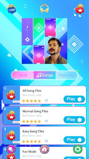 Camilo Juego Piano Tiles screenshot 1