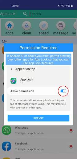 App Lock screenshot 1