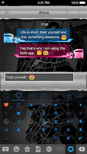 Emoji Keyboard - Auto Robot screenshot 6