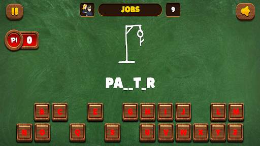 Hangman 1 2 3 4 Players Puzzle screenshot 3