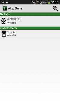 AlgoShare WiFi File Transfer screenshot 1
