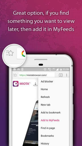 MiOTA™ Browser screenshot 4
