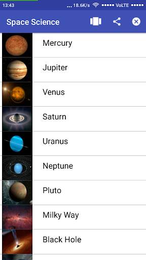 Space Science screenshot 8