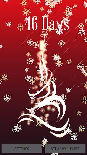 Christmas Countdown - Live Wallpaper screenshot 2